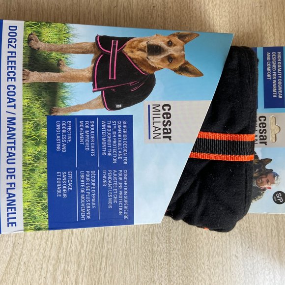 CESAR MILLAN BRAND NEW Fleece coat for DOG Size:SP - Picture 5 of 5